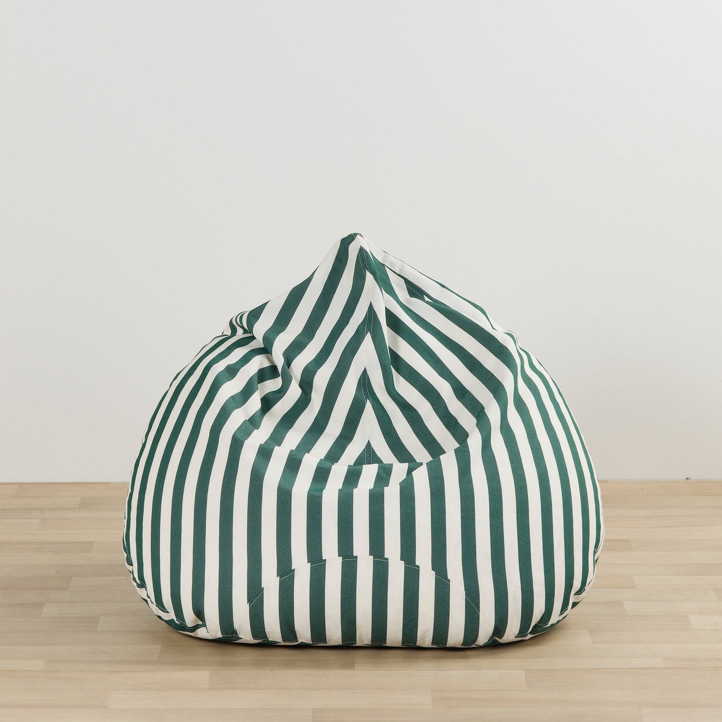 Housse de pouf Reef - Rayures vertes