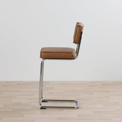 Tabouret de bar Barnaby - Beige PU