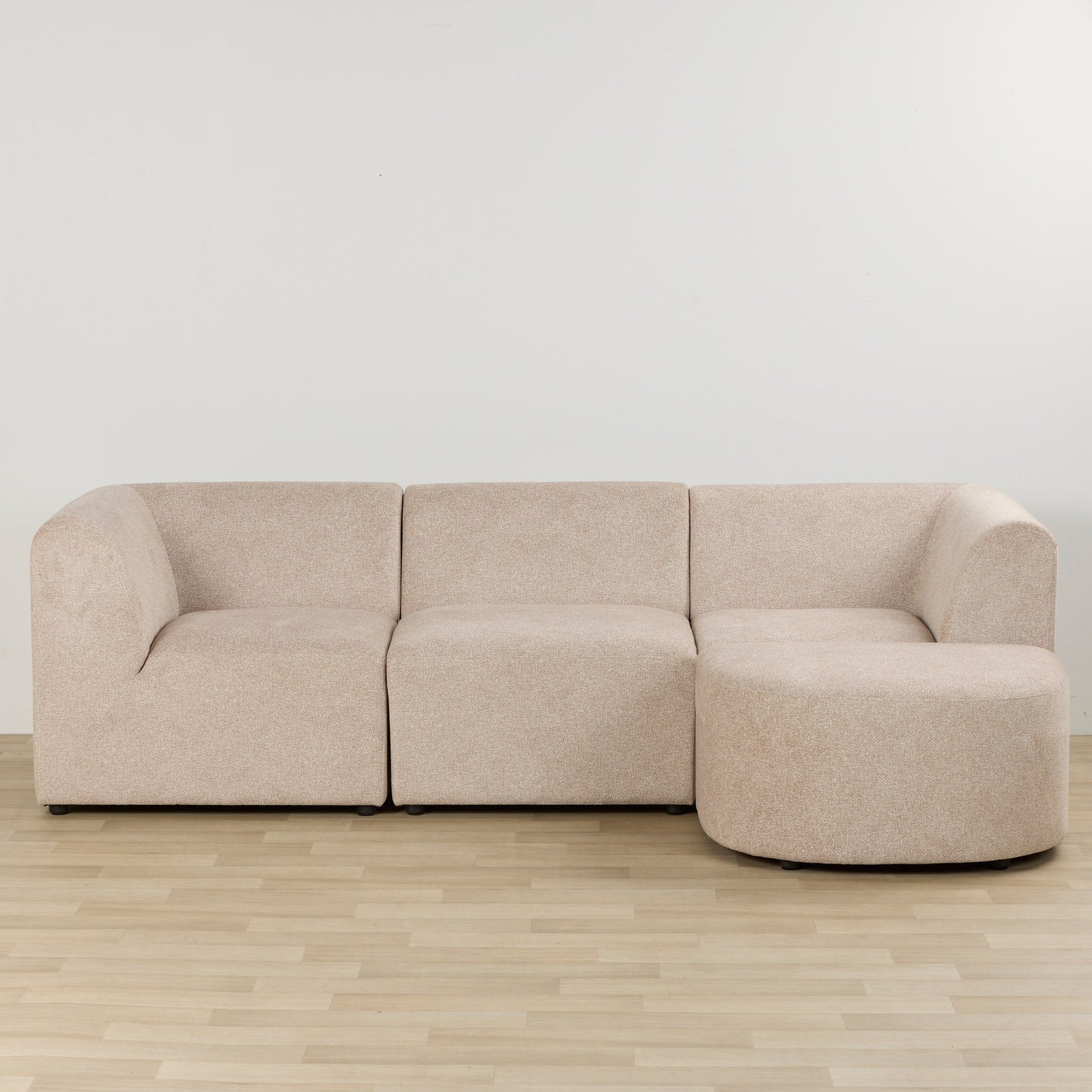 Pouf Bernie - Naturel