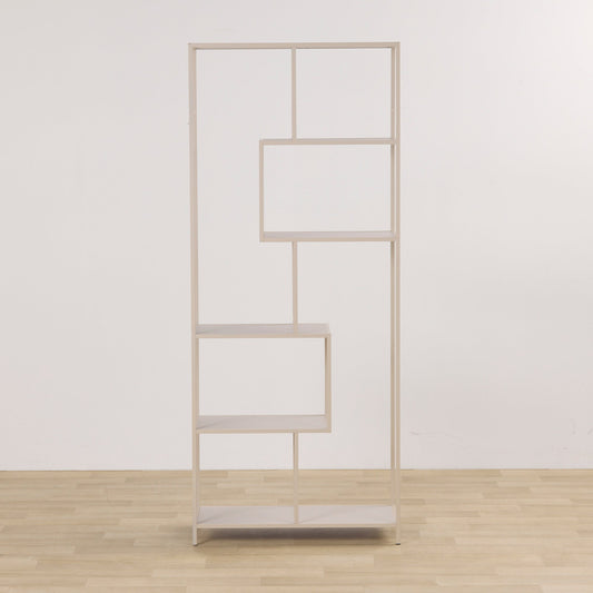 Étagère asymétrique Eliot - Gris-beige - Haute