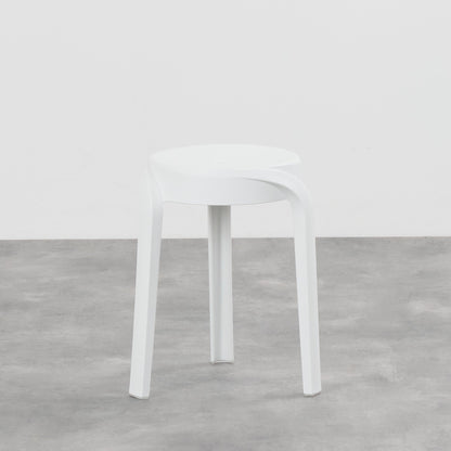 Tabouret Corse - Blanc