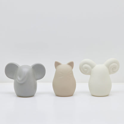 Ornement de mouflon d'Amérique - Os