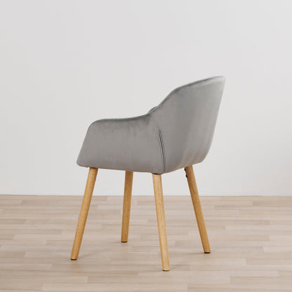 Chaise de salle à manger Moselle - Grise