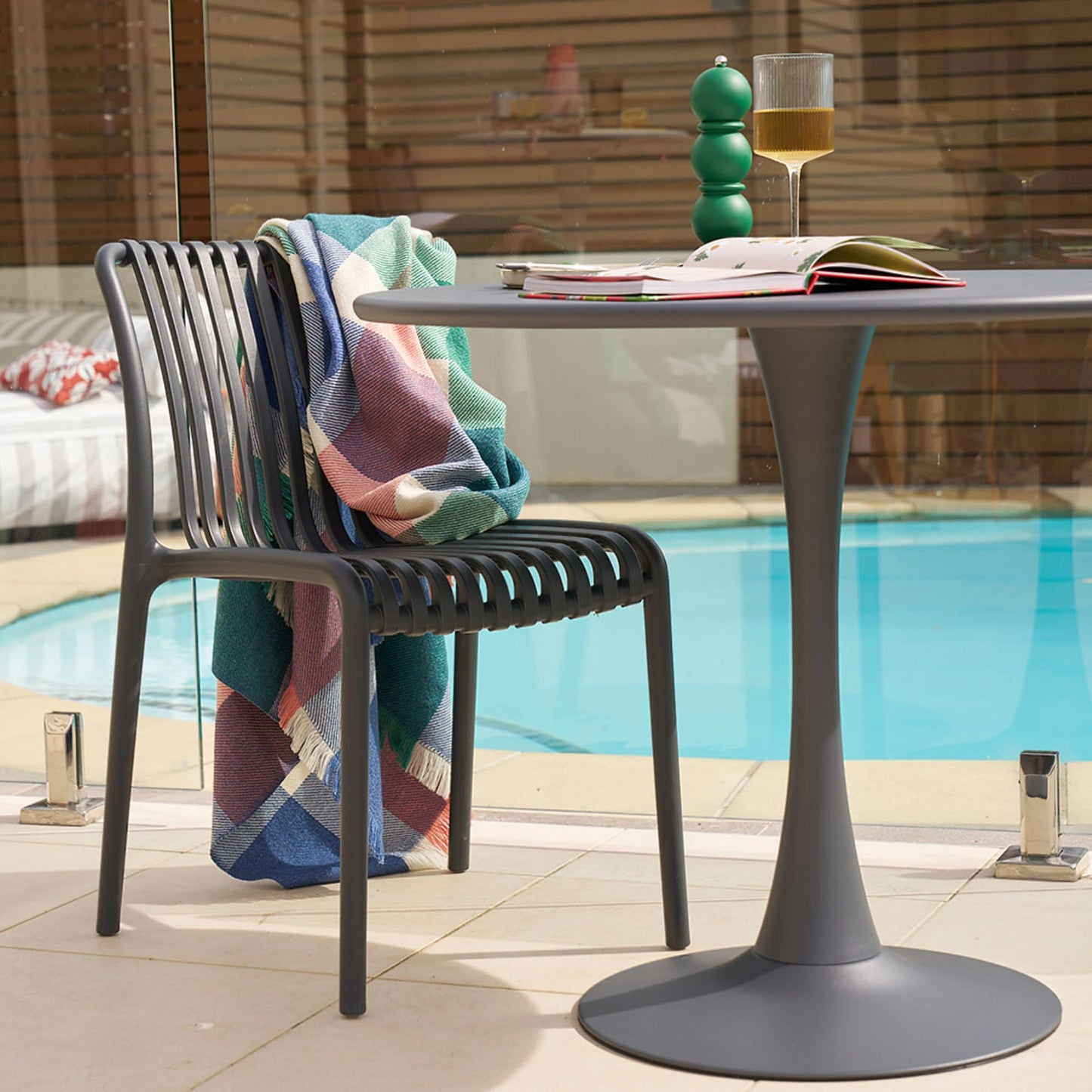 Table Sullivan - Noir Gris