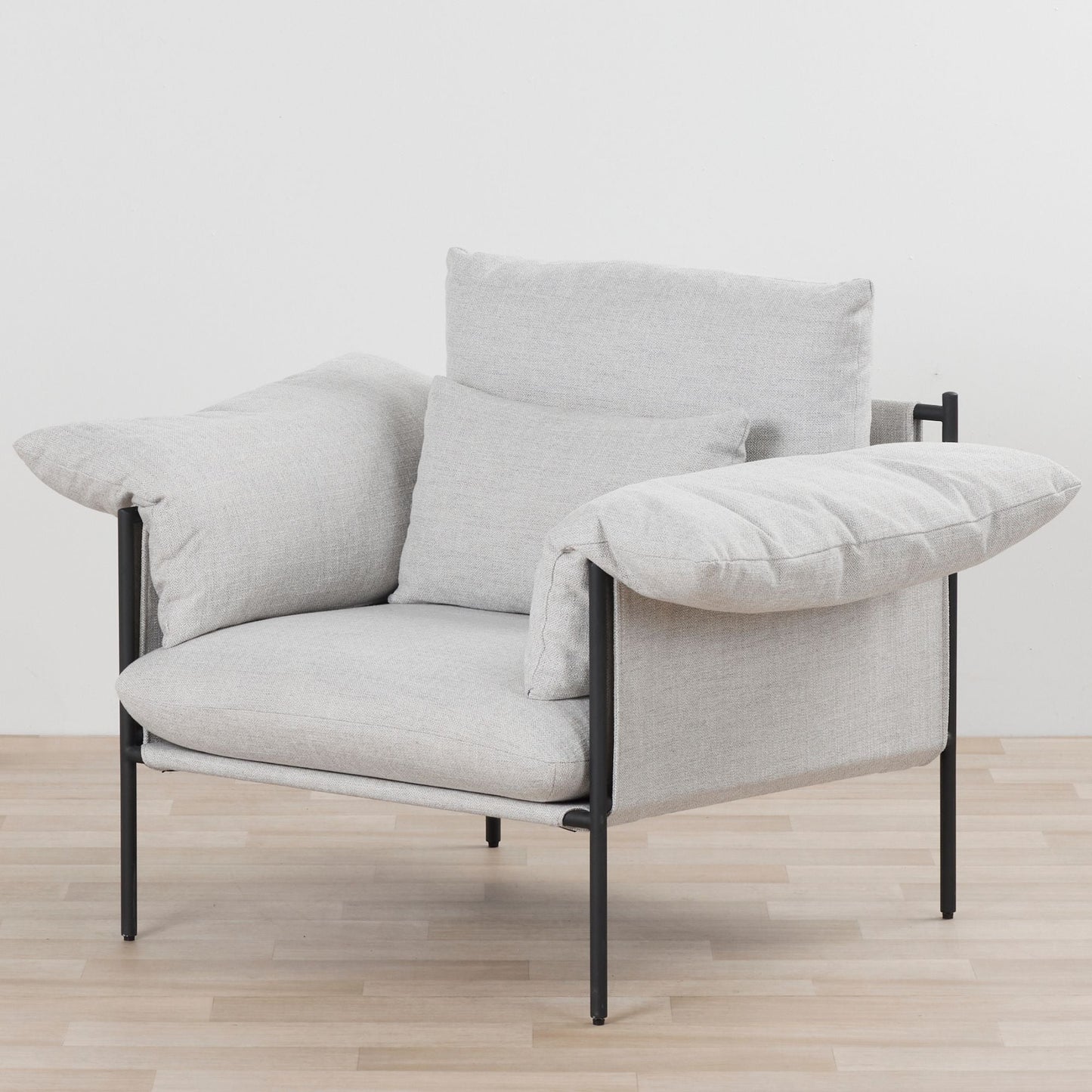 Fauteuil Rupert - Brouillard