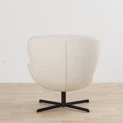 Fauteuil pivotant Gilbert - Naturel