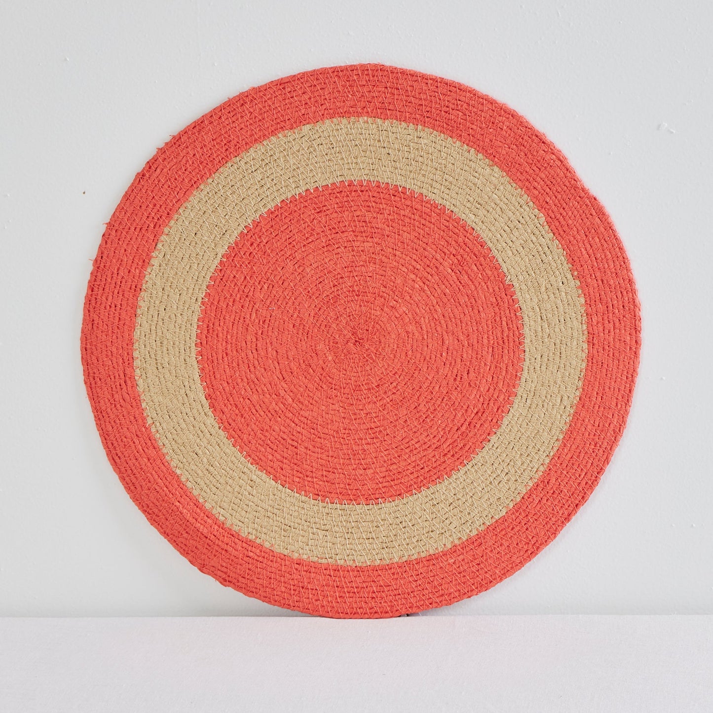 Set de table Petra - Corail/Naturel