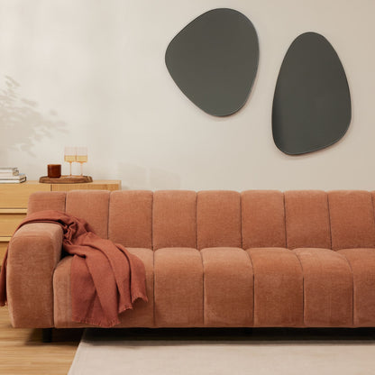 Miroir incliné - Noir - Moyen