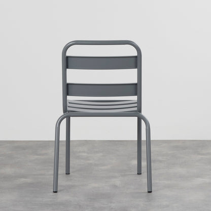 Chaise de salle à manger Positano - Gris foncé