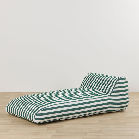 Fauteuil gonflable Zuma - Rayures vertes