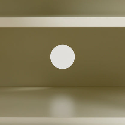 Casier à trois portes Irvine - Lait