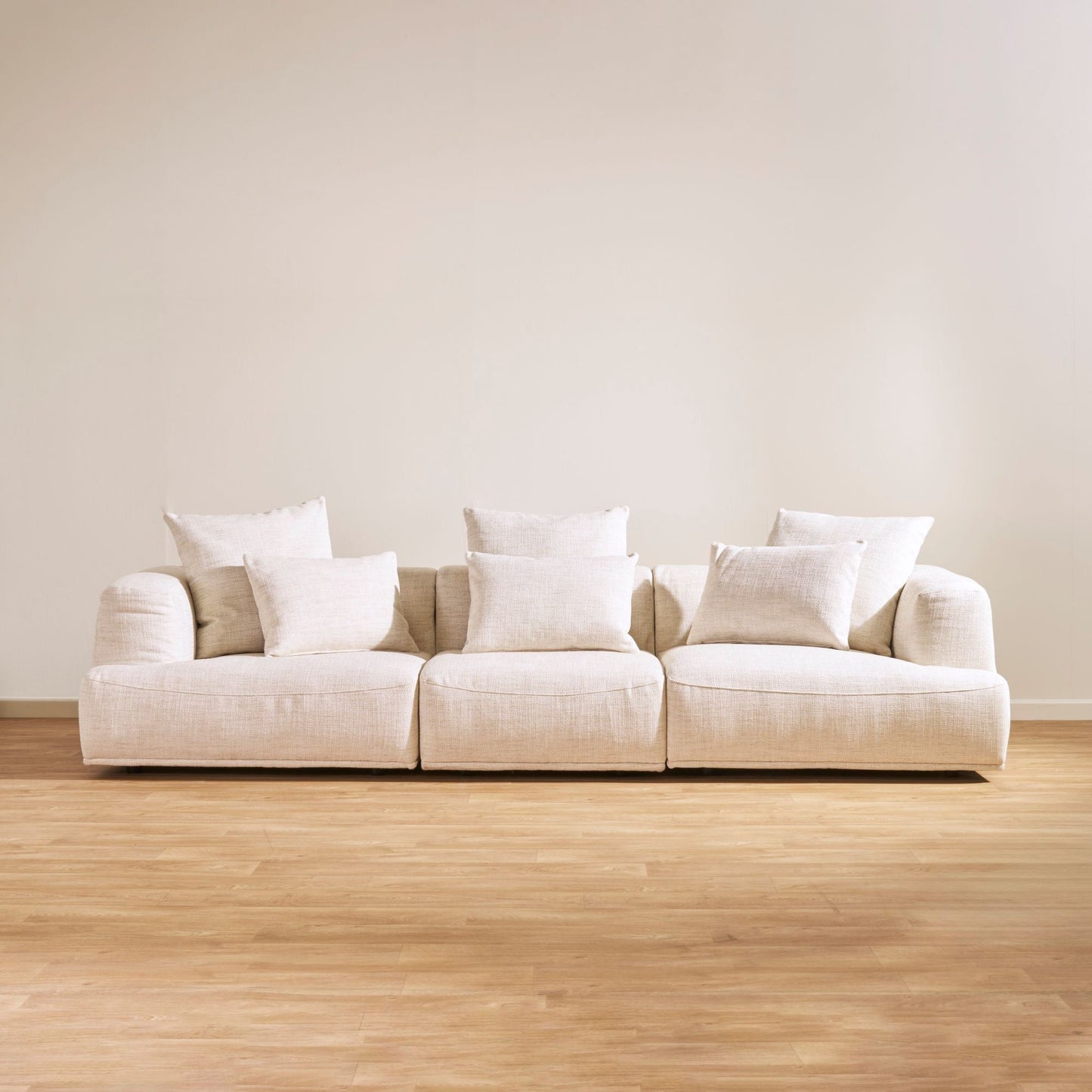 Canapé modulable Sabine 1 place - Naturel