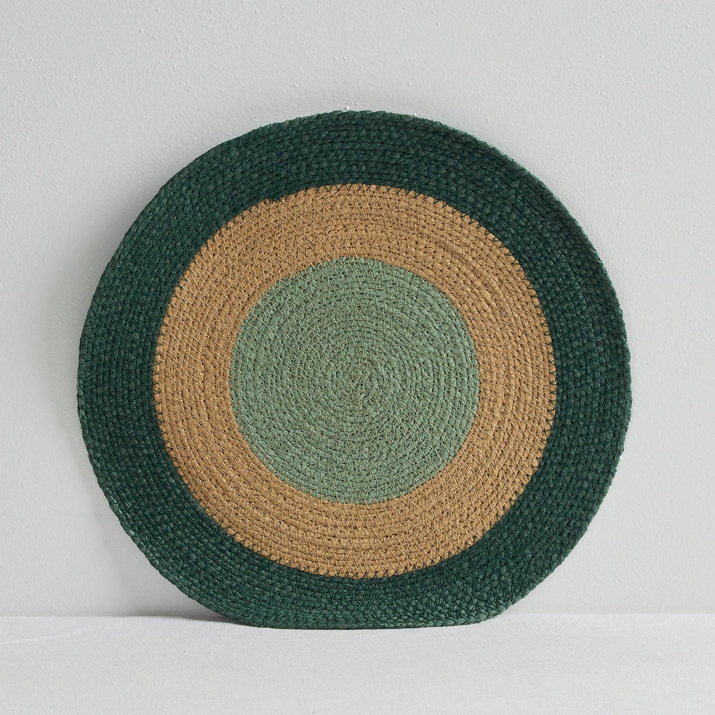 Set de table Petra - Vert foncé/Vert clair