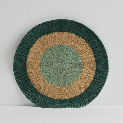 Set de table Petra - Vert foncé/Vert clair