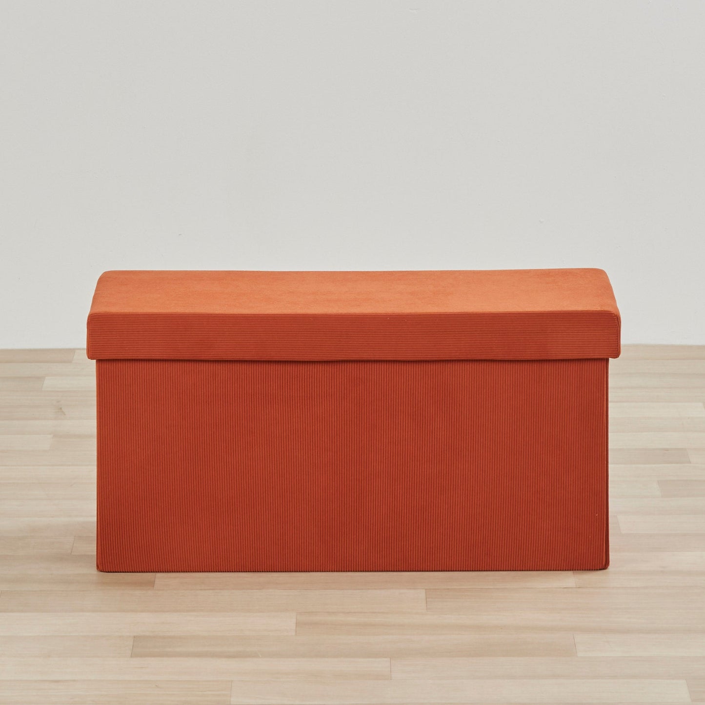 Pouf Foldit - Grand - Orange brûlé