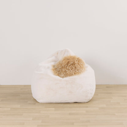 Housse de pouf Kaia - Vanille