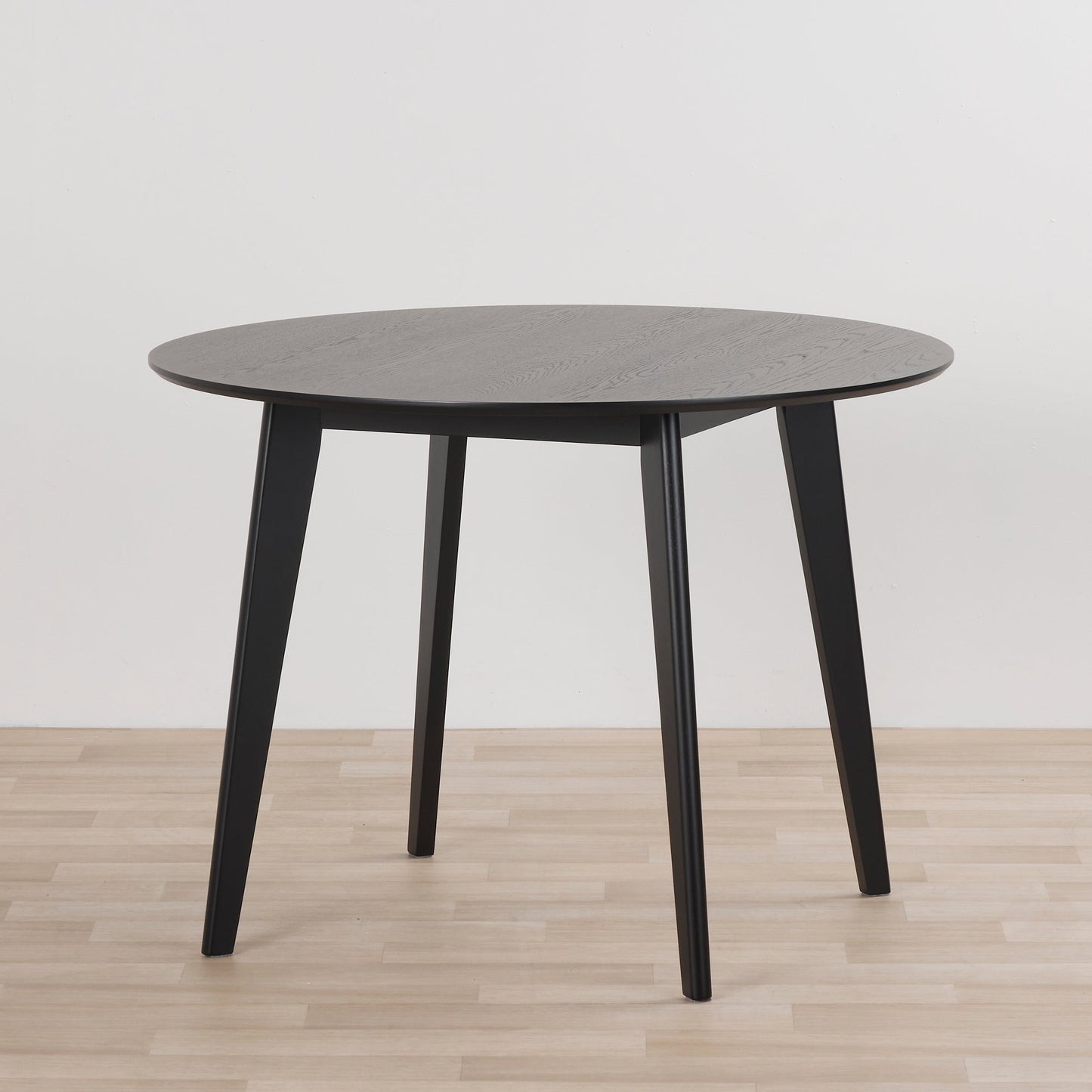 Table de salle à manger ronde Whitby - Noire - 105 cm