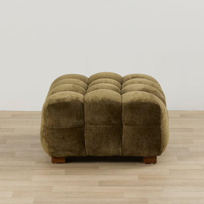 Pouf Tiber - Vert olive