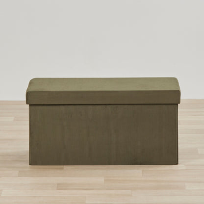 Pouf Foldit - Grand - Vert olive