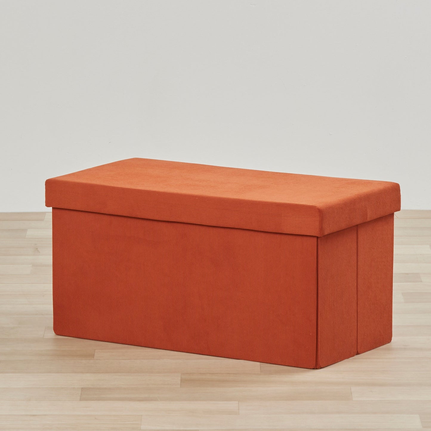 Pouf Foldit - Grand - Orange brûlé