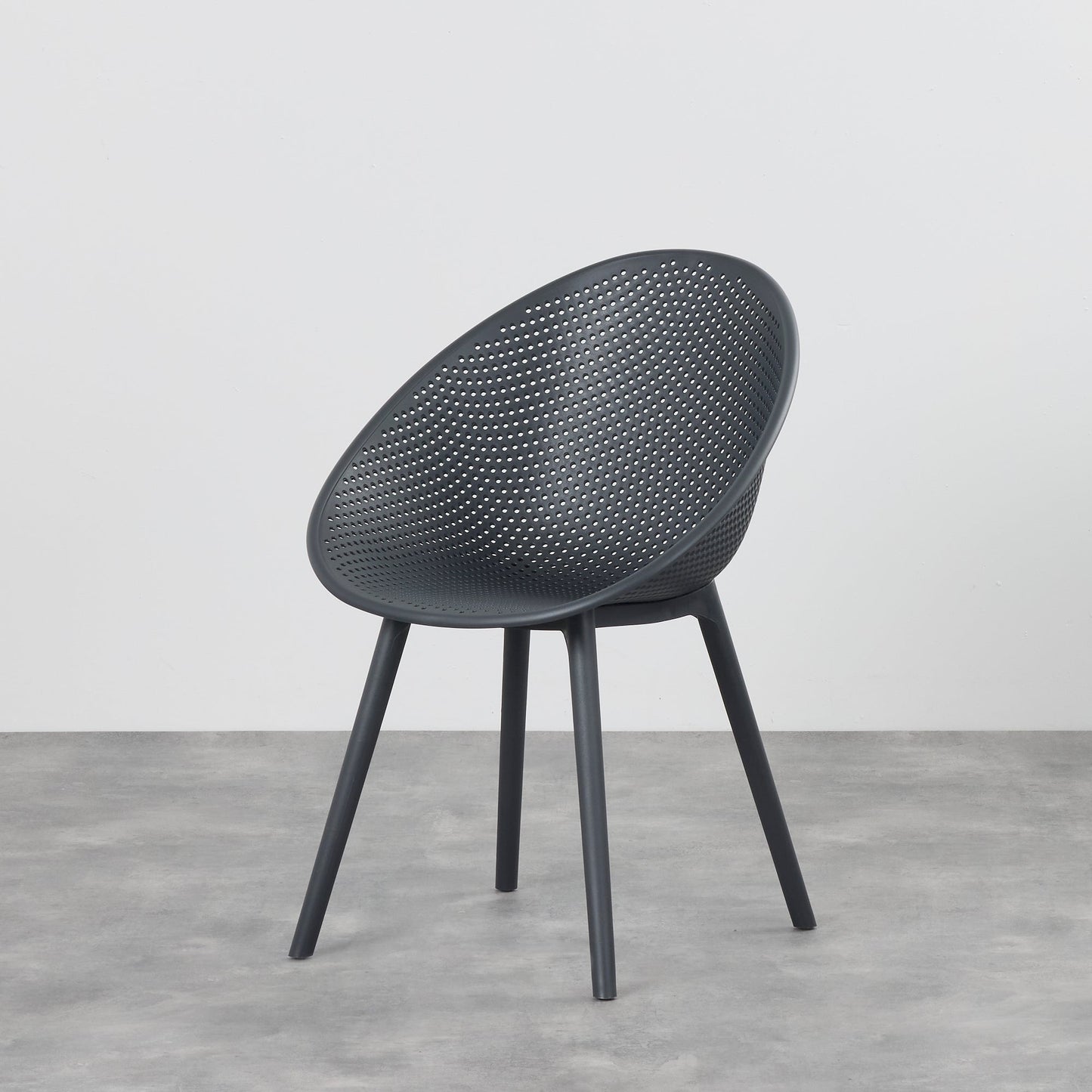 Chaise de salle à manger Skye - Noir et gris