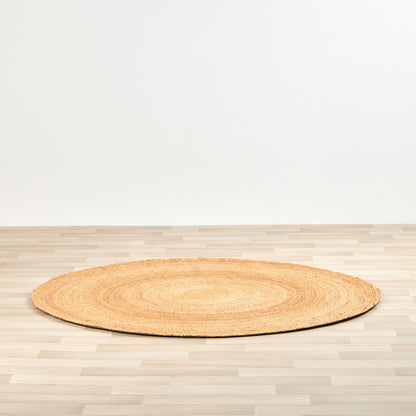 Tapis rond en jute Alder - Naturel - 160 cm
