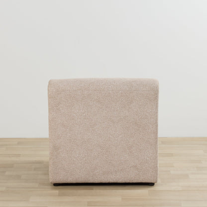 Siège modulaire Bernie sans accoudoirs - Naturel
