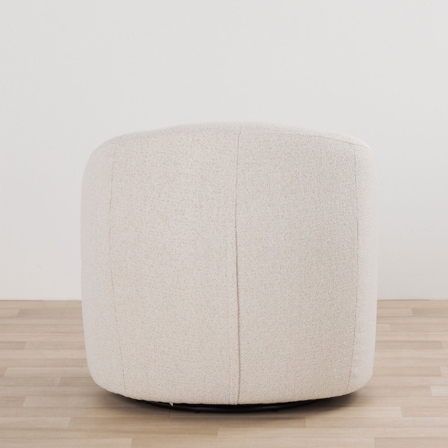 Fauteuil pivotant Lexie - Crème