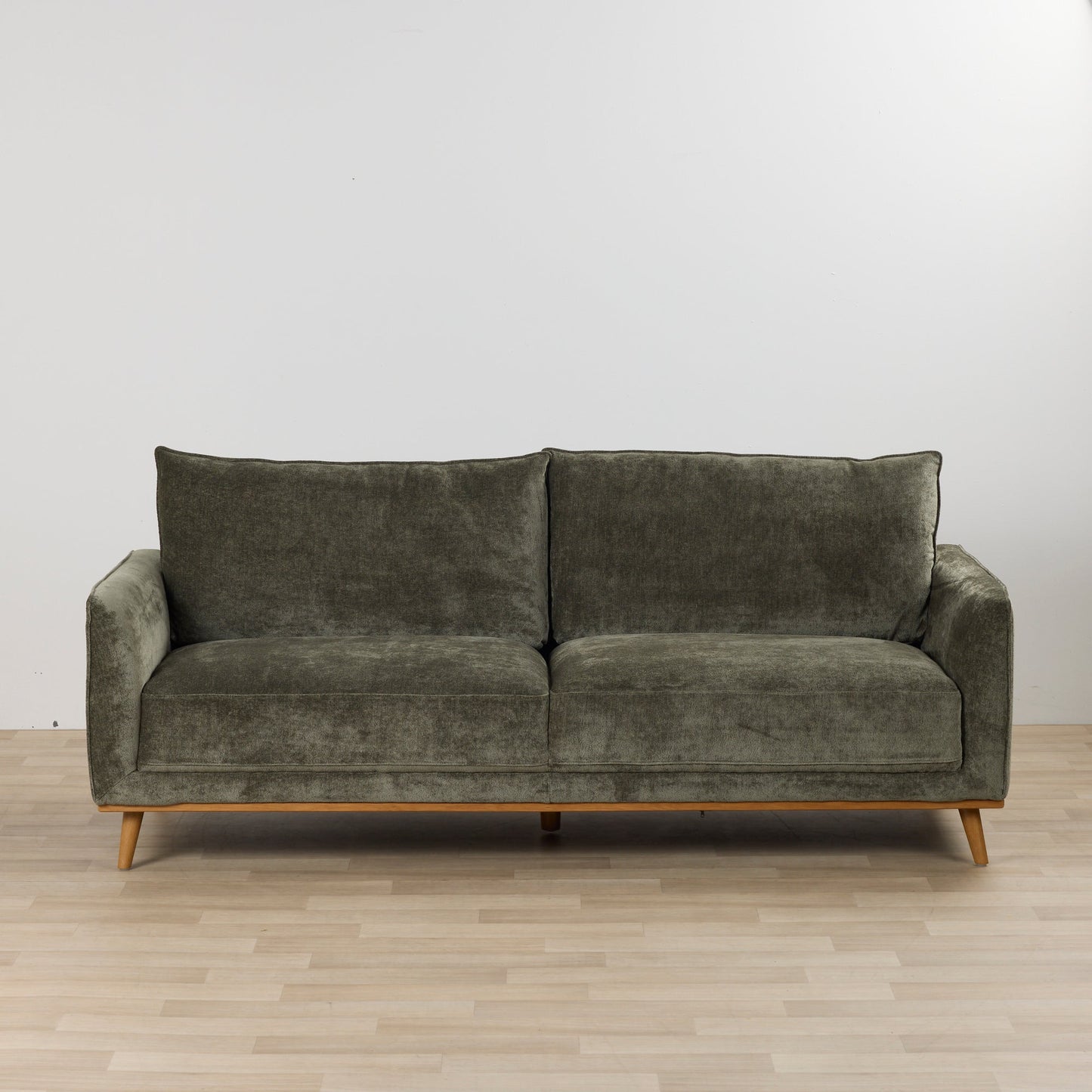 Canapé 3 places Colton - Vert forêt