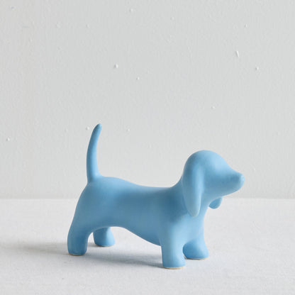 Objet Chien Heureux - Bleuet