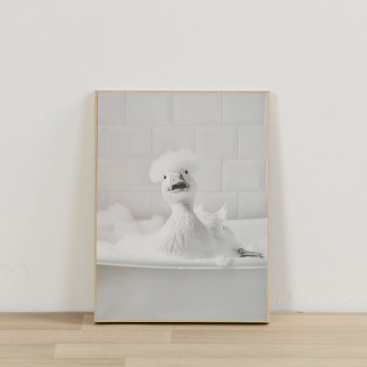 Impression de bain de canard