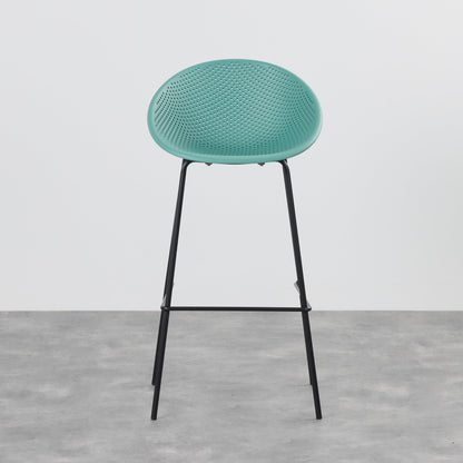 Tabouret de bar Skye - Turquoise