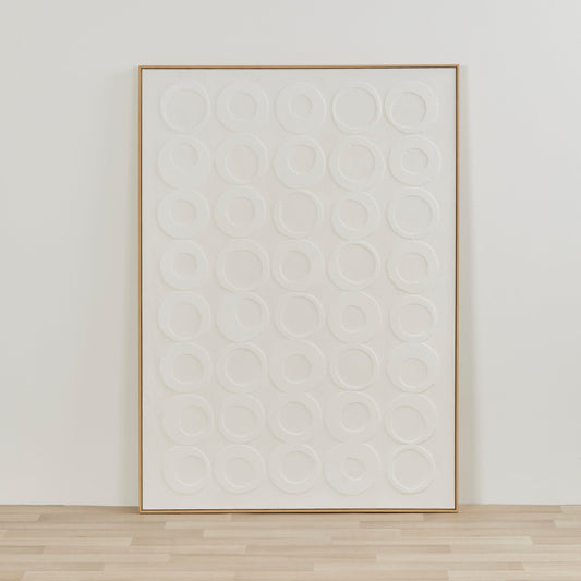 Relief circulaire - Blanc