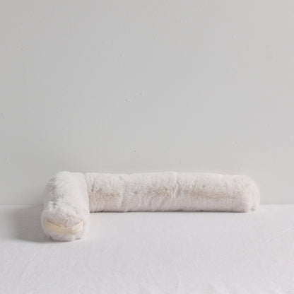 Boudin de courant d'air en fourrure - Vanille