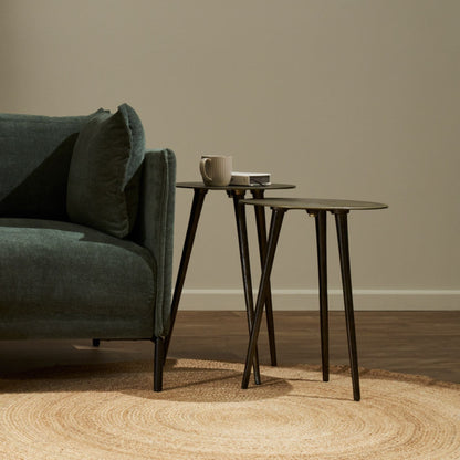 Table d'appoint Cleo - Haute - Laiton antique