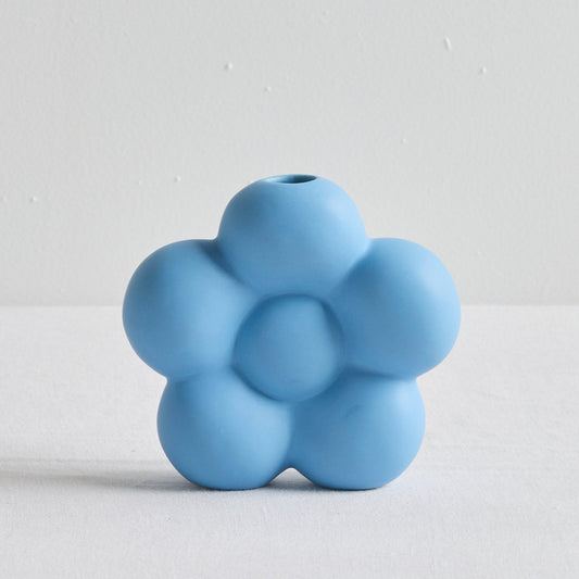 Vase fleuri - Bleuet