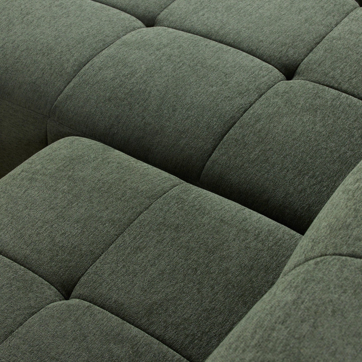 Chaise longue 3 places Coban - Verte