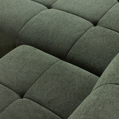 Chaise longue 3 places Coban - Verte