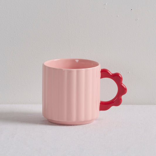 Mug Coquelicot - Fraise/Rouge