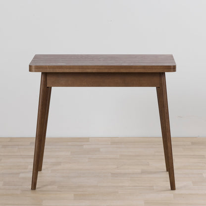 Table de salle à manger pivotante - Frêne fumé