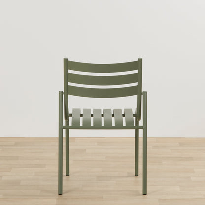 Chaise de salle à manger Santora - Verte