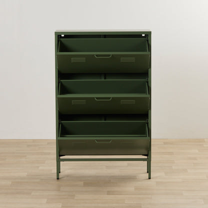 Casier à chaussures Irvine - Vert