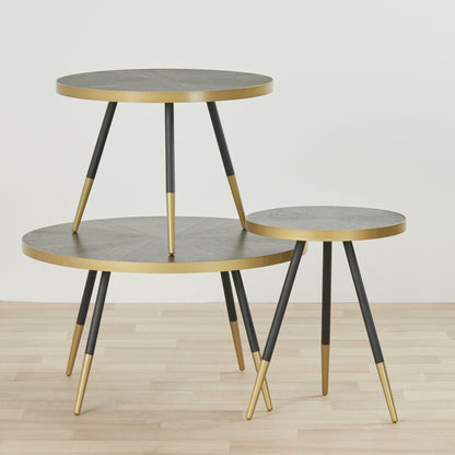 Table basse Arthur - Noire - 61 cm