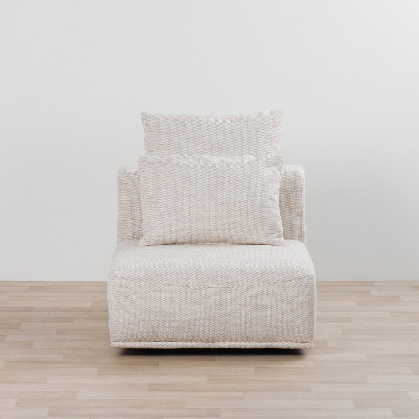 Canapé modulable Sabine 1 place - Naturel