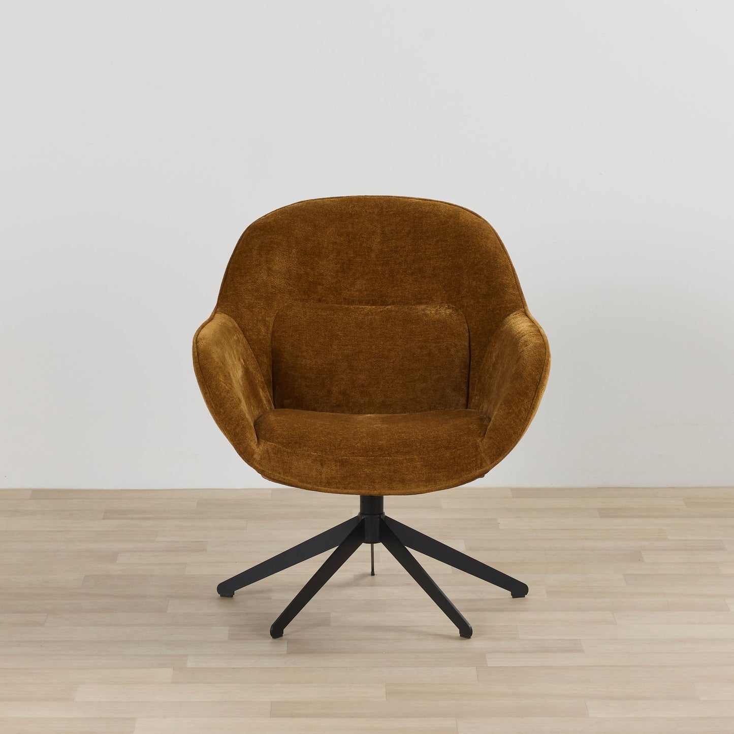 Fauteuil pivotant Brynn - Vieil or