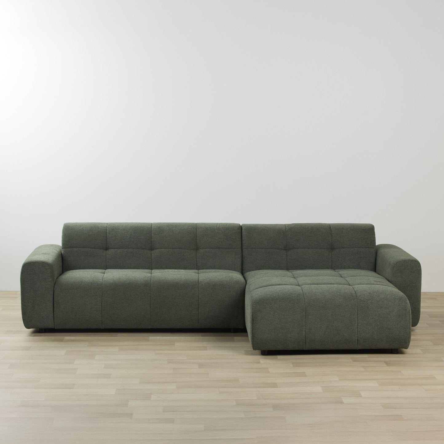 Chaise longue 3 places Coban - Verte