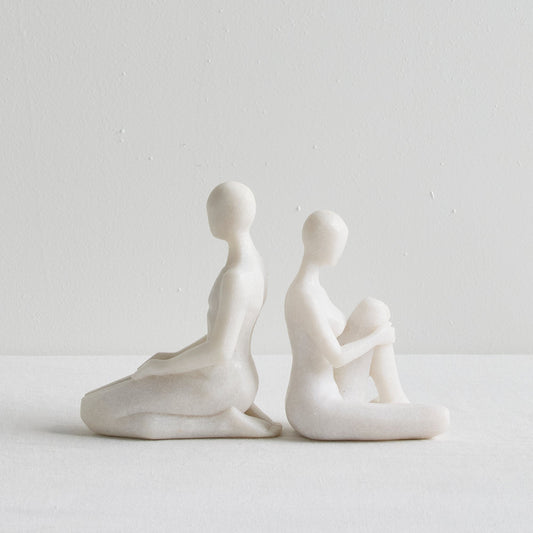 Serre-livres arrière - 2 pièces - Quartz