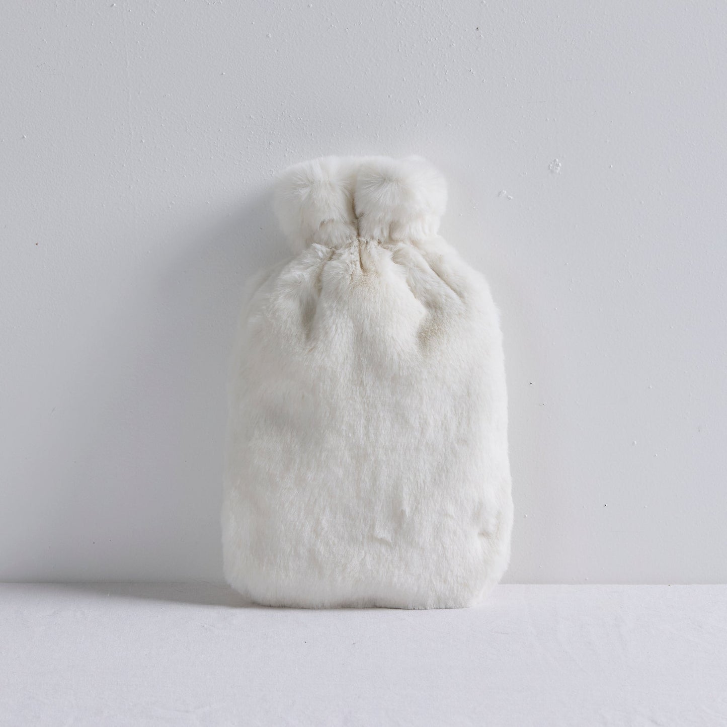 Housse douillette pour bouillotte - Crème