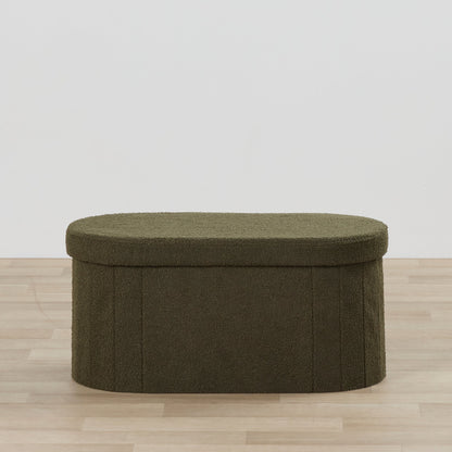 Pouf Toby - Vert olive
