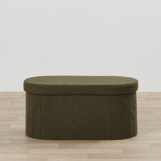 Pouf Toby - Vert olive